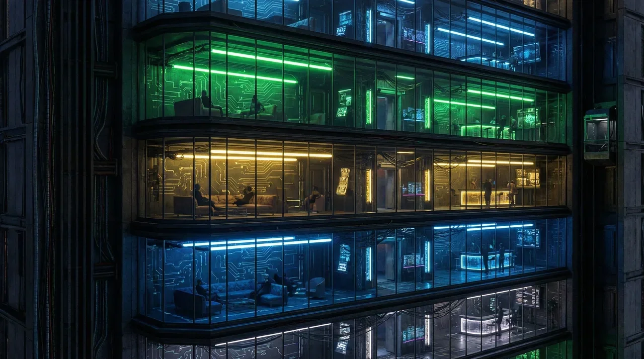 开源棋牌 电路板摩天楼VIP层